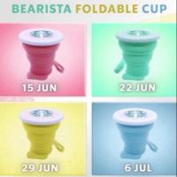 ราคา แก้วซิลิโคนพับได้ สตาร์บัคส์ -​ Starbucks Bearista Foldable Cup (5442416349)