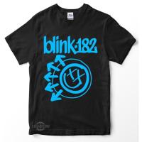 ราคา Blink182 เสื้อยืด Premium blue logo Cover Blink182 เสื้อยืดอีกหนึ่งครั้ง (18386143519)