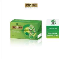 ราคา ทไวนิงส์ ชาเขียว กรีนที ซีเลคชั่น ชนิดซอง แพ็ค 20 ซอง Twinings Green Tea Selection Pack 20 Tea Bags ชา ชาเขียว (7453095343)