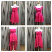 ราคา ชุดราตรีสั้น สีชมพู-บานเย็น (มือสอง) (25979971563)