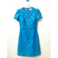 ราคา lasisters เดรส la sister เดรสสีฟ้าxs ผ้าไทย เดรสผ้าไทย (29877896829)