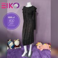 ราคา Eiko71 ส่งต่อเดรสยาวแบรนด์ H&M อก 36" เดรสยาว แขนยาว แบรนด์แท้ สีดำลายจุดขาว ผ้านุ่ม ไม่มีตำหนิ (17173022603)
