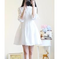 ราคา [[Used]] เดรสสีขาวน่ารัก (2246415587)
