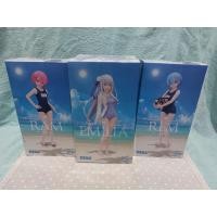ราคา Sega Premium Figure Re:Zero -Rem Ram Emilia- Summer Version (17455850986)