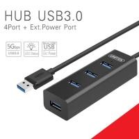 ราคา Unitek USB3.0 HUB 4 Port (HUB+Charger) Y-3089 (18786310277)