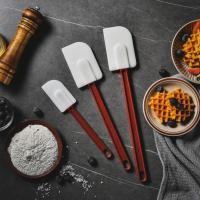 ราคา HOMEBERG ไม้พาย ไม้พายแดง ซิลิโคนทนความร้อนสูง ไม้พายซิลิโคนทนความร้อน ชุดไม้พายสำหรับทำขนม ผัดอาหาร ไม่ทำรอยกระทะ (26383677383)