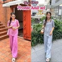 ราคา (เก็บโค้ดหน้าร้าน ลด 20%)Plsme.bkk “Pronto knit set” ชุดเซ็ท (25518782388)
