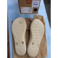 ราคา รองเท้าแตะ fitflop สีครีมสายเงา แท้ 100% (4352410116)