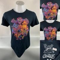 ราคา เสื้อยืดวินเทจมือสองสกรีนลาย สตรีทแฟชั่น size M (25445244359)