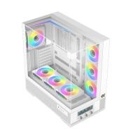 ราคา Case XIGMATEK VISION Arctic White With Front ARGB LED Fan Control Panel E-ATX Support (27177716856)