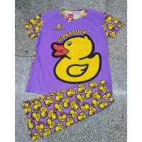 ราคา ชุดนอนบิ๊กไซส์ 3XL สาวอวบ ไซส์ใหญ่ ลายเป็ด ชุดนอนผ้าเด้งเป็ด sugarduck ผ้าหนา นุ่ม ใส่สบาย (6671340353)
