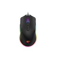 ราคา เมาส์ Gaming Mouse MS814(Black)RGB-Havit (19890028163)