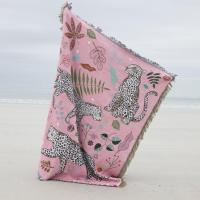 ราคา สิ่งทอบ้านของ Yun Chao☁️อังกฤษสั่งแฟชั่นที่เรียบง่ายใหม่สีชมพูหิมะเสือดาวผ้าห่มสายสากลผ้าห่มโซฟาผ้าห่มตั้งแคมป์ผ้าห่มกลางแจ้งผ้าห่มสีชมพูเสือดาว (27324417019)