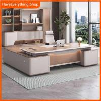 ราคา โต๊ะทำงานผู้บริหารรูปตัว L สไตล์หรูหราเบา/โต๊ะทำงานทันสมัยสำหรับประธานและผู้บริหาร (42961861101)