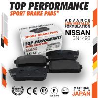 ราคา ใหม่! ผ้าเบรคหลัง-ผ้าดิสเบรกหลัง NISSAN SUNNY / ALMERA YOUNG / SUPER NEO / VIP NEO / CEFIRO A33 ดิสเบรกหลัง BN1493 (4471259087)