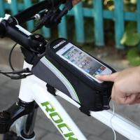 ราคา กระเป๋ามือถือคาดเฟรมจักรยาน หน้าจอสัมผัสสำหรับโทรศัพท์ขนาด 5.7 นิ้วRoswheel (Size L) Mobile Frame Bicycle Bag (5102149281)