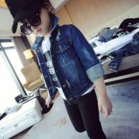 ราคา เสื้อคลุมยีนส์เด็กเท่ๆ สียีนส์ (1688461346)