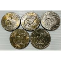 ราคา เหรียญสหรัฐอเมริกา One dollar แท้ 100% ปี 197X USA Eisenhower Dollar สวยตามรูป หายาก น่าสะสม (28589366396)
