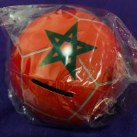 ราคา กระปุก ออมสิน ทรงกลมลูกบอล บอลโลก ใหม่ พร้อมส่ง morocco (3739837430)