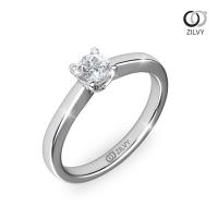 ราคา Zilvy - แหวนหญิงเพชรน้ำร้อย 0.30 กะรัต (GR024) (28018012973)