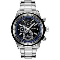 ราคา ลดเพิ่ม 330 ใส่โค้ด INCZ8H3 SEIKO NEW CRITERIA MEN CHRONOGRAPH TACHY Silver/Blue Stainless Strap SNAC85P1 (4241363130)