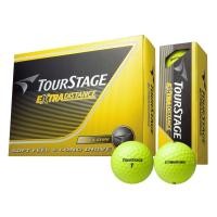 ราคา ลูกกอล์ฟ tourstage extra distance สีเหลือง 1 กล่อง (12ลูก) (2184139130)