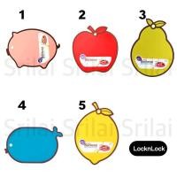 ราคา เขียงพลาสติก LOCK&LOCK น่ารัก น่าใช้ มีคุณภาพ Anti-Bacteria (2925120117)