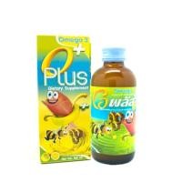 ราคา O plus omega 3 โอพลัส โอเมก้า 3 อาหารเสริม เด็ก วิตามิน รสน้ำผึ้งมะนาว 120 ml (24567257390)