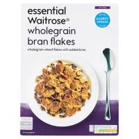ราคา Waitrose Essential Wholegrain Bran Flakes เวทโทรส เอสเซนเชี่ยล เบรนเฟลกส์ 750g. (42407275462)