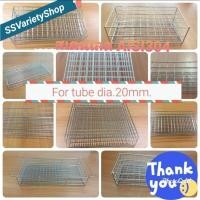 ราคา แร็คใส่หลอดทดลอง ศก. 20 มม. Test Tube Rack for tube dia. 20 mm. (SSR22-xxxx) (5143121250)