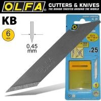 ราคา OLFA ใบมีดคัตเตอร์ KB (ใช้กับคัตเตอร์ OLFA รุ่น AK-1 / AK-4) (4535241036)