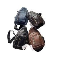 ราคา [หนังแท้]กระเป๋าสะพายข้างผู้ชายหนังวัวแท้คุณภาพสูงกระเป๋าสะพายข้างหนังแท้ที่สวยงาม (41311597667)