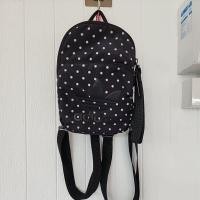 ราคา adidas mini backpack กระเป๋าเป้มินิสีดำลายจุดขาว ของแท้ มือสอง (28912313400)