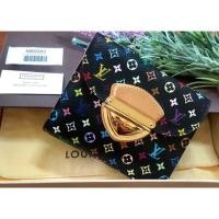 ราคา LOUIS VUITTON Multicolor Joey Wallet Violette อท้ (2510971288)