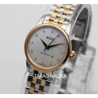 ราคา นาฬิกา MIDO Automatic Baroncelli lady diamond M7600.9.69.1 สองกษัตริย์ pinkgold (28520491023)