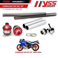 ราคา YSS ชุดอัพเกรดโช้คหน้า KAWASAKI KR 150 SP ปี 1989-1994 KR150 ชุดอัพเกรดโช๊คหน้า FORK UPGRADE KIT (26051645818)