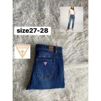ราคา GUESS Straight fit Jeans แท้% มือสอง (25992354680)