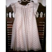 ราคา **งานแท้**เดรสยาวเด็ก H&M ฟรุ๊งฟริ๊งกลิตเตอร์ (5-6y) (2856244738)