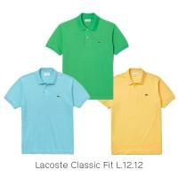 ราคา พร้อมส่ง เสื้อโปโล Lacoste Classic Fit L.12.12 ของแท้% (25743071368)