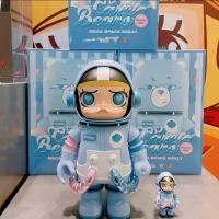 ราคา แท้ POP MART Mega Space Molly 400% + 100% Care Bears Grumpy Bear ฟ้า (24113780169)