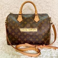ราคา Louis Vuitton Speedy Ban 30 Monogram มีสาย มือสอง ของแท้ สภาพดีมาก เหมือนใหม่ (5668618771)