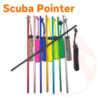 ราคา SCUBA POINTER สคูบ้า พ้อยเตอร์ สำหรับดำน้ำ ใช้ชี้บอกทิศทางหรือสิ่งมีชีวิตขนาดเล็กในน้ำ มี Scale 15 ซม. ยาว 34 ซม (17968747520)