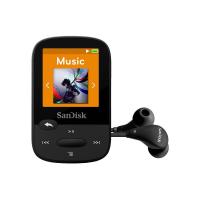 ราคา Sandisk Sansa Clip Sport 8GB เครื่องเล่น MP3 (Black) (3521916580)