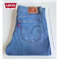 ราคา {เอว27-28}ผ้ายืด LEVI'S BOY FRIEND แท้%มือสอง (20777141313)