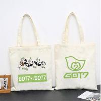 ราคา GOT7 Canvas Bag - Bold, Bright & Beautiful | กระเป๋าผ้าใบ GOT7 สีสันสดใส (25594691424)
