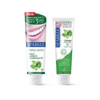 ราคา SPARKLE TRIPLE WHITE 100g. ยาสีฟัน (19351739027)