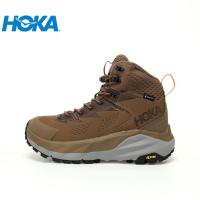 ราคา HOKA ONE ONE Kaha GTX รองเท้าเดินป่าคุณภาพสูงทนต่อแรงกระแทกและกันน้ำสีน้ำตาลรองเท้ากีฬาผู้ชาย (26722557952)