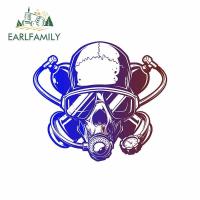 ราคา EARLFAMILY 13 ซม.x 11.7 ซม.สําหรับ Scuba Diver Skull ตลกรถสติกเกอร์ไวนิลกราฟิก JDM RV VAN Fine Decal รถอุปกรณ์เสริมโลโก้ (44312408725)