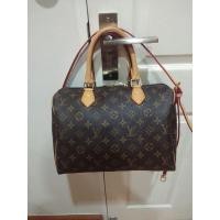 ราคา Louis Vuitton Speedy 30 Nano monogram กระเป๋าแบรนด์เนมมือสองสภาพดีไม่มีตำหนิ (5392530442)