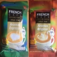ราคา กาแฟ3in1 กาแฟสำเร็จรูป French เฟรนช์คาเฟ่ ริช อโรม่าและริช เอสเพรสโซ่ 1 แพ๊ค มี 9 ซอง (4672623960)